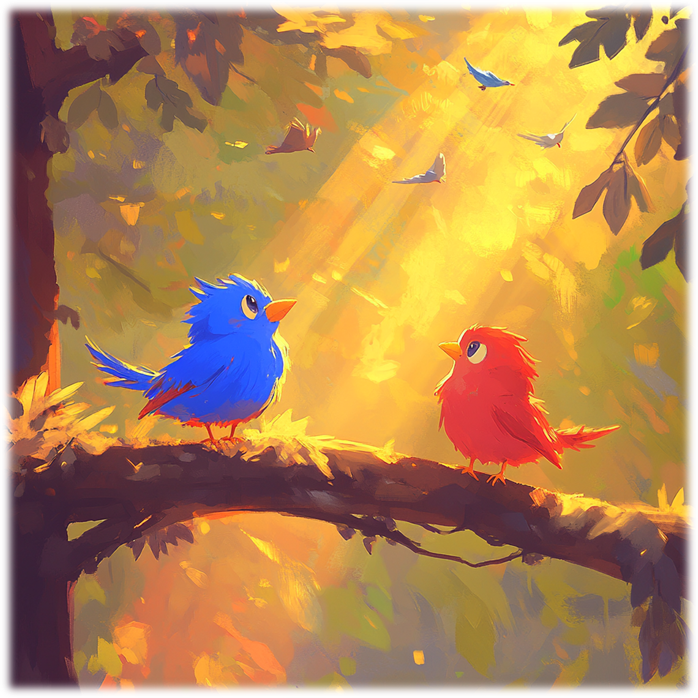 【絵本+動画】風の森のちいさな鳥