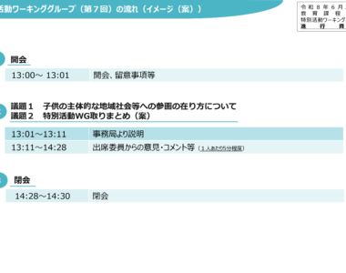 教育課程部会_特別活動ワーキンググループ（第7回）_配付資料_1
