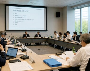 【現場視点】情報委員会（第47回） 議事録をテーマにしたAI生成イメージ