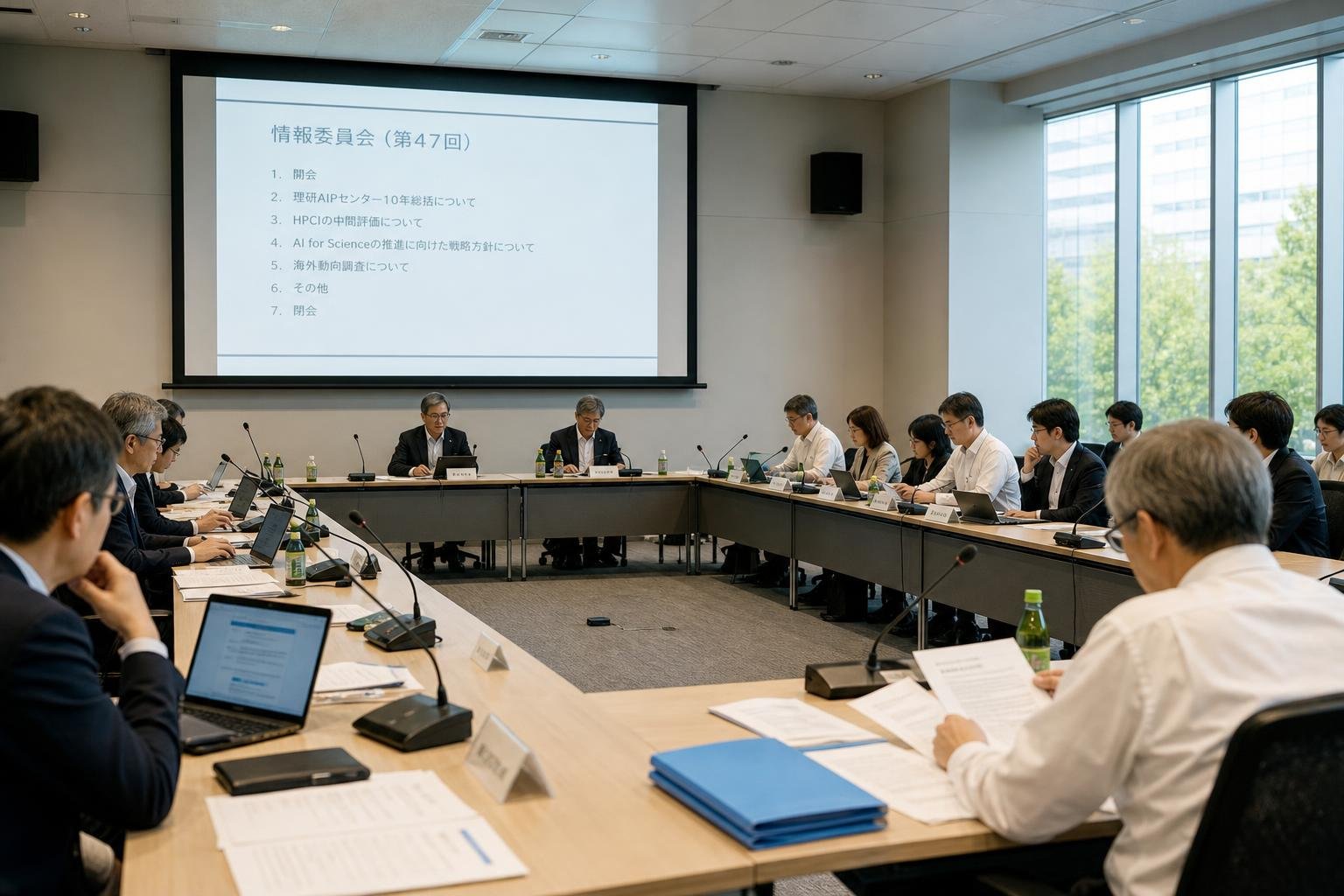 【現場視点】情報委員会（第47回） 議事録をテーマにしたAI生成イメージ