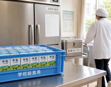 【現場視点】「学校給食衛生管理基準」の在り方に関する有識者会議(第4回)配布資料をテーマにしたAI生成イメージ