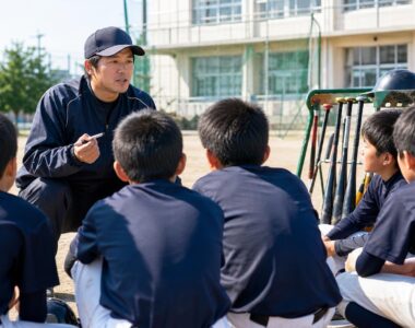 第30回:「部活のために死ねる教師」というエートス──「一億総特攻」の日本的組織論から見る学校現場の病理をテーマにしたAI生成イメージ