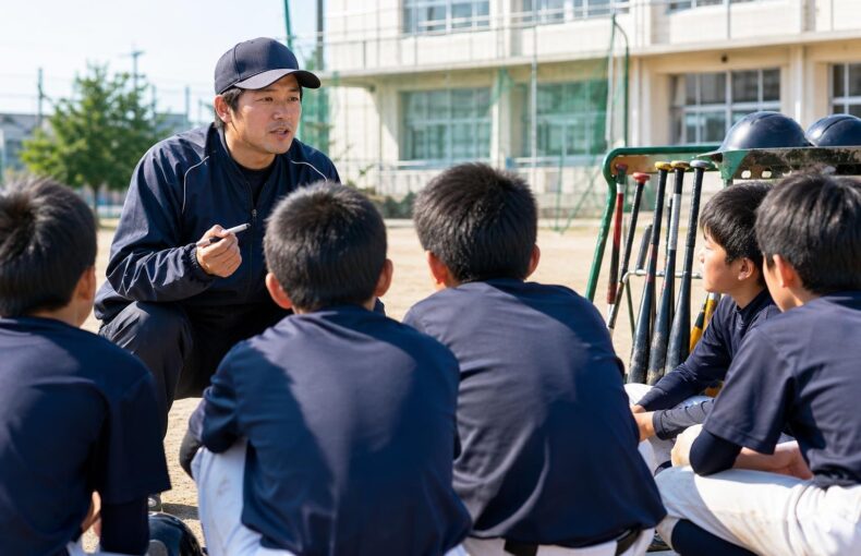 第30回：「部活のために死ねる教師」というエートス──「一億総特攻」の日本的組織論から見る学校現場の病理をテーマにしたAI生成イメージ