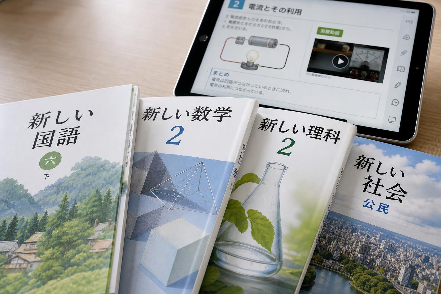 【現場視点】令和8年度教科用図書検定調査審議会総括部会（第2回） 議事録をテーマにしたAI生成イメージ