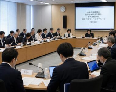 【現場視点】中央教育審議会初等中等教育分科会教育課程部会情報・技術ワーキンググループ（第11回）議事録をテーマにしたAI生成イメージ